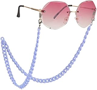 Dreamtimes Eyeglass Chain Strap Holder Cord Acrylic Sunglasses Necklace Holder Sunglasses Chain Eyewear Retainer Lanyard