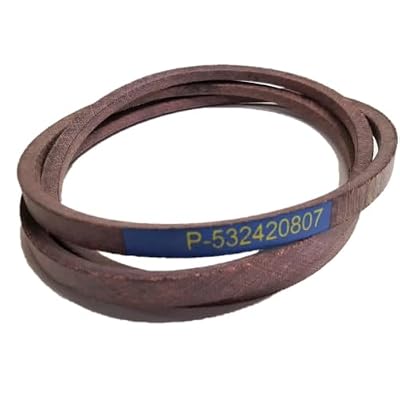 420807 Drive Belt Compatible With Craftsman Husqvarna 532420807 Ground Drive Belt
