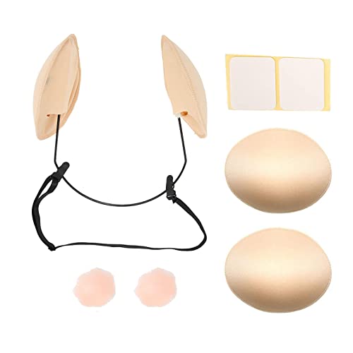 Sutiã sem alças e costas nuas – sutiã push-up sem alças, sutiã frontal respirável para vestidos com