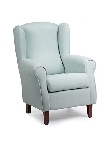 SILLONEA - Sillón Orejero pequeño, con Tela Antimanchas, de...