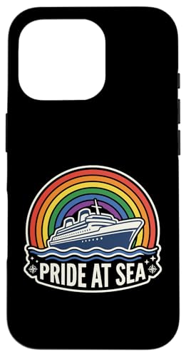 Pride At Sea LGBTQ Plus�N���[�Y���D�ƁB �X�}�z�P�[�X iPhone 16 Pro �p