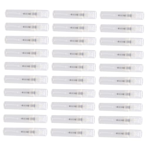 Vaguelly 30Piezas Almacenamiento De Perfumes Dispensadores De Viaje Vacías Recargables Ligero y Portátil Para Cosméticos y Lociones