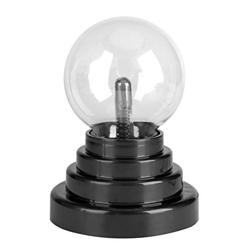 Haofy Plasma Ball Touch Sensitive Plasma Lamp, USB or Battery Powered Novelty Toy for Party, Home, Kids, Decoration