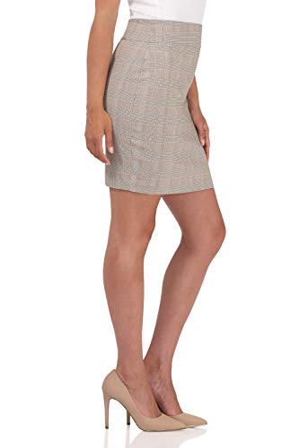 Image of Rekucci Women's Ease Into Comfort Above The Knee Stretch Pencil Skirt