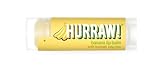 Hurraw! Banana Lip Balm: Organic, Certified Vegan, Cruelty and Gluten Free. Non-GMO, 100% Natural Ingredients. Bee, Shea, Soy and Palm Free. Made in USA