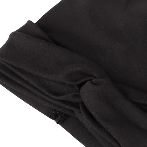 Image of DRESHOW African Women Turban Caps Beanie Twist Headscarf Pre-Tied Double Twisted Braid Hair Cover Wrap Hat Chemo Cancer Cap