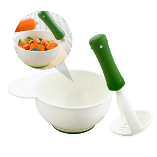 Totority 2 Conjuntos De Moagem Tigela Triturador De Alimentos Tigela Moedor Multifuncional Moinho De