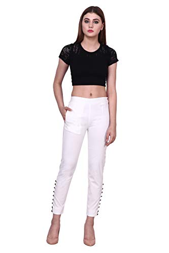 Image of POPWINGS Women's Relaxed Fit Trousers