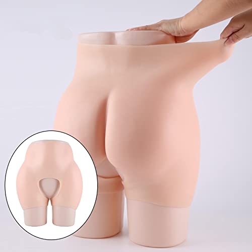Calcinhas Femininas de Silicone Sem Acolchoado Reforçador de Modelador Calcinha -, XL