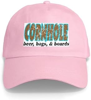 CafePress Cornhole Retro Cap Adjustable Baseball Cap