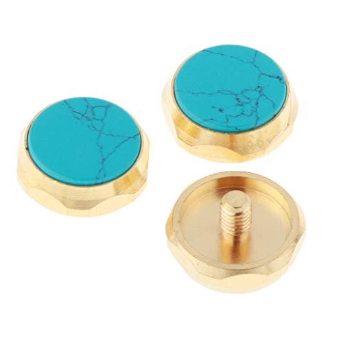 KESOTO 3 Unidades Botón de para Piezas de Reparación de Trompeta Diy , d