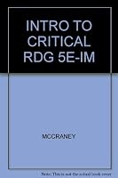 INTRO TO CRITICAL RDG 5E-IM 0155071955 Book Cover