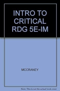 Paperback INTRO TO CRITICAL RDG 5E-IM Book