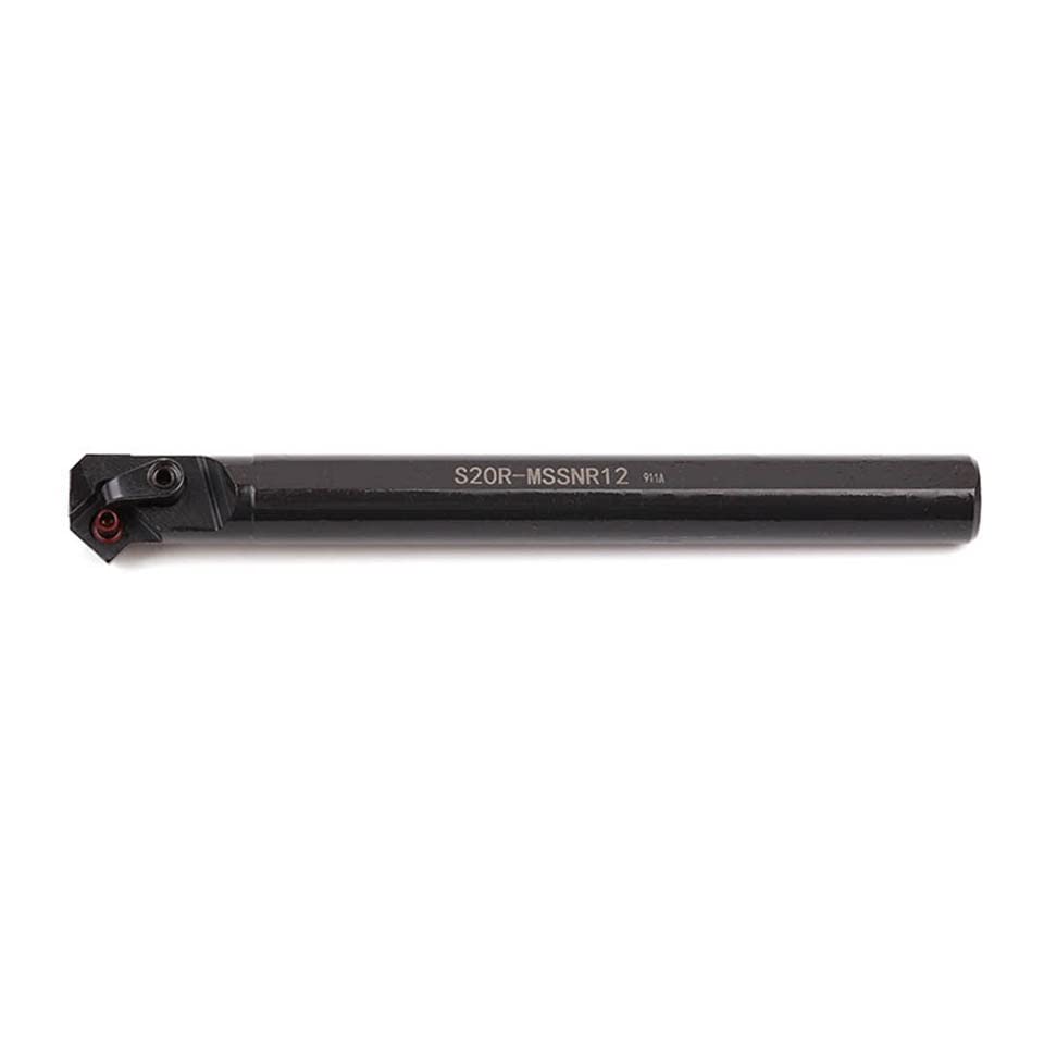 1pc S20R-MSSNR12 S20R-MSSNL12 Internal Turning Tools Holder S25S-MSSNR12 S25S-MSSNL12 CNC Lathe Boring Bar Inner Hole Turning Tools(S20R-MSSNR12)