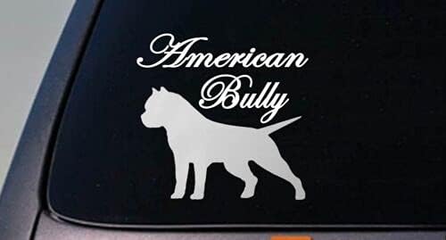 American Bully - Adhesivo para coche, vinilo para coche, ventana de camión, parachoques, portátil, 8.0in