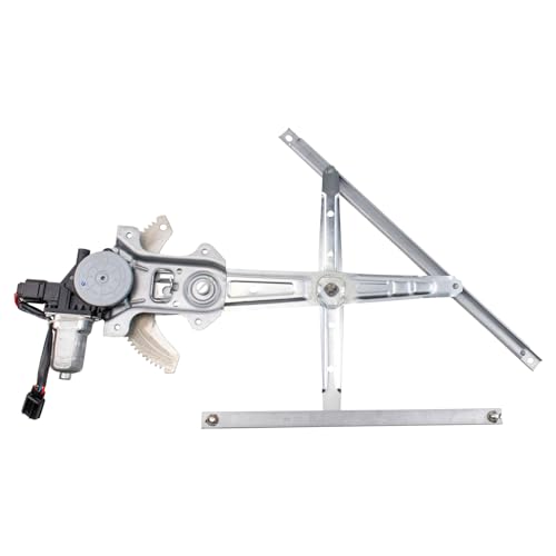 Image of TRQ Front Driver Side Power Window Motor and Regulator Assembly Power One Touch Anti Pinch Compatible with 2011-2017 Honda Odyssey