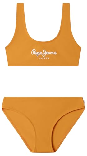Pepe Jeans Pepe SC Bikini Set, Naranja (Mandarino Naranja), 16 Años Niñas y Niñas