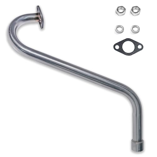 JMCHstore Right Long Pipe For Coleman B200R RT200 RB200 Mini Bike For Monster mega moto MM212 212 MAX Mini Bike For TrailMaster Hurricane 200X PRO
