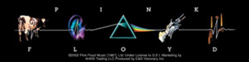 C&D Visionary Licenses Products Pink Floyd L.P. Collage Sticker