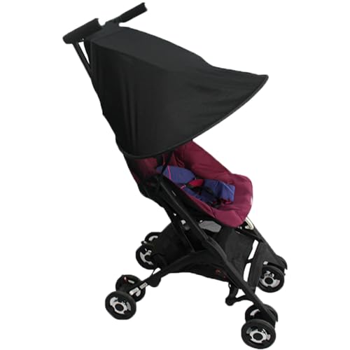 IYWISH Universal Baby Stroller Sun Protection Sunshade, Waterproof, UPF50+, Black