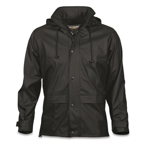 Waterproof Down Pour Rain Jacket from Gamehide Black 2XL