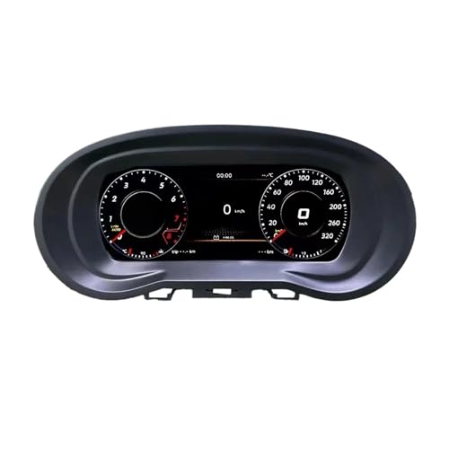 9‘’inch LCD Digital Cluster Compatible For VW Polo 6R 2008-2016 Amarok 2010-2016Years Support HDMI Carplay Dashboard Instrument Panel(Style 6R)