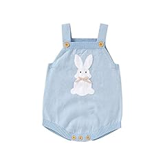 Rabbit Romper-blue