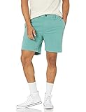 Goodthreads Men's Slim-Fit 7' Inseam Flat-Front Comfort Stretch Chino Shorts, Aquifer, 31