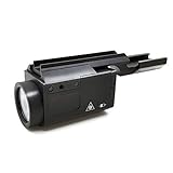 HWZ White Light Tactical Flashlight Light Come with 20mm Picatinny with Remote Switch Strob