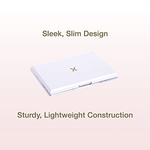 Fixy Empty Magnetic Makeup Palette With Clear Top - Organize, Depot & Declutter Makeup - Customize Your Palette - Travel Makeup Organizer - 5.7"X4.3" Medium Palette #TOP3