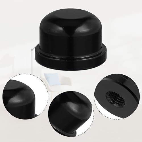 Image of 4 Pcs Lamp Finials Lamp Toppers Screw On Tall Finial Tapped Knob Accessories Solid Finials Caps Tapped of Tops Finial Knob Shade Screw Cap Fittings for Shade Holder