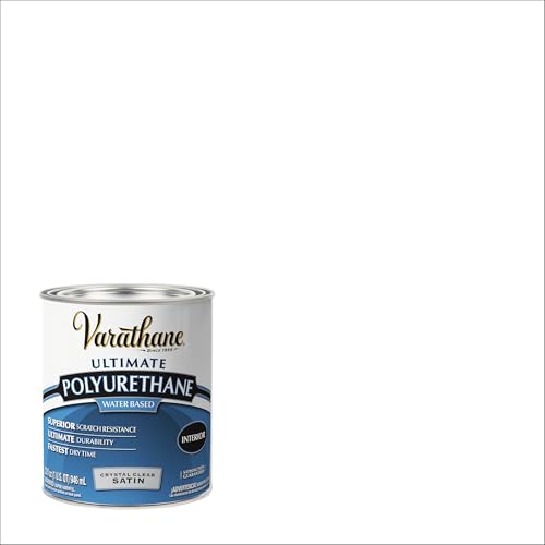 image for Varathane 200241H Water-Based Ultimate Polyurethane, Quart, Satin, Qua