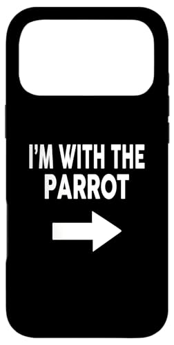 I'm With The PARROT �n���E�B�� PARROT �X�}�z�P�[�X iPhone 17 Pro Max �p