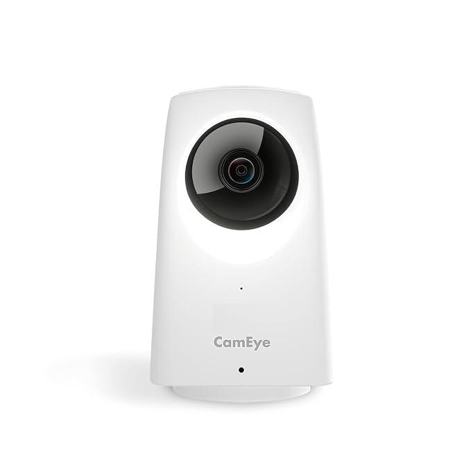 𝗞𝗘𝗡𝗧CamEye HomeCam 360 | Wi-Fi Security IP Camera | Full HD 1080P | Night Vision | Pan & Tilt | 2-Way Audio | AI Motion Detection-image-18