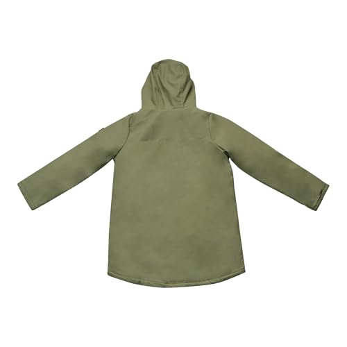 Image of Hunter Boys Plush Lined Rain Jacket - Waterproof Hooded Coat for Kids, Toddlers & Big Boys, Cold Weather Outerwear (2T-12)