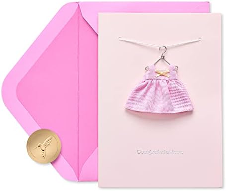 Papyrus New Baby Girl Card (Warm Welcome)