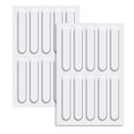 20 Pcs Door Silencer,Furniture Bumpers,63 mm Door Pads Stop Slamming,Adhesive Door Silencer for Slamming,Soft Close Cupboard Door Buffer,Stop Door Slamming,for Doors and Furniture Protectors