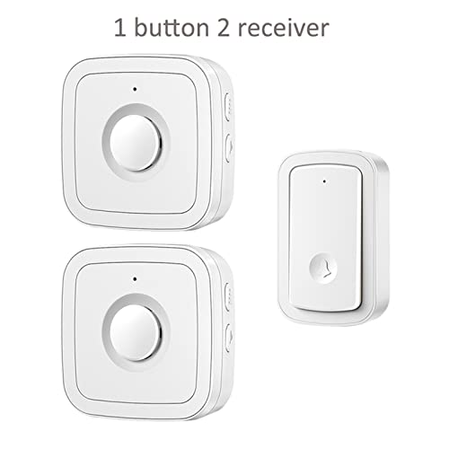 TONONE Campainha sem fio para casa mais nova 60 músicas 0~110DB 300M à prova d'água campainha de ch