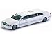 Sunstar 1/18 Scale diecast 4201 Lincoln Town Car Limousine 2003 White Model Car