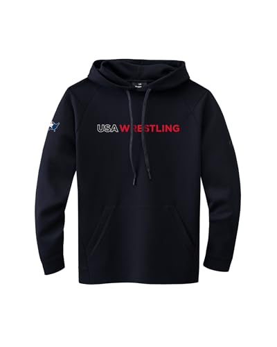 RUDIS USA Wrestling Wordmark Ultimate Hoodie - Midnight LG
