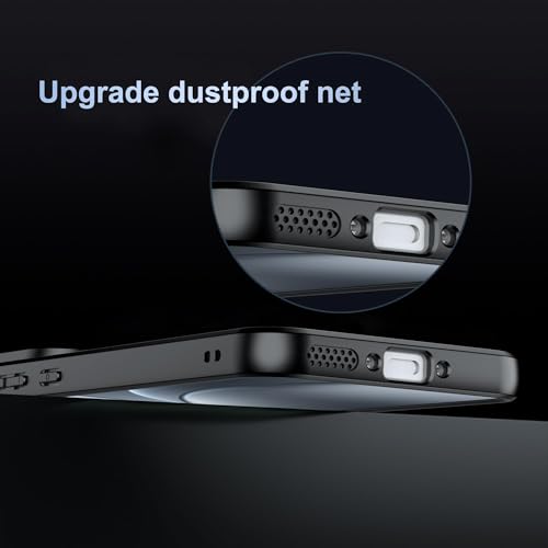 Image of QUIETIP Magnetic Case for Oppo Find X9 with Screen Protector,[Compatible with MagSafe] Translucent Matte Drop Protection Cover,Black