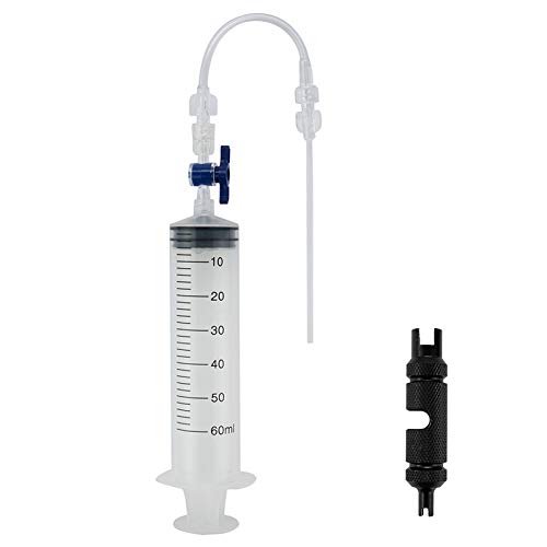 Removedor de núcleo de válvula, Romacci Injetor de selante para bicicleta tubeless Injetor de selant