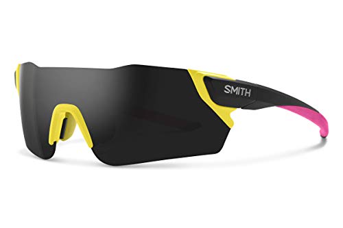 Smith Optics Attack Sunglasses, Matte Citron ChromaPop Black ChromaPop Contrast Rose