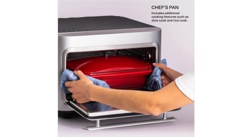 Brava 5-Piece Chef's Choice Lite Accessory Set, Includes Non-Stick Egg Pan, Muffin Pan, Loaf Baking Dish, Brownie Tray, & Enameled Cast Iron Pot