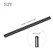 MECCANIXITY Carbon Fiber Rod, 6mm x 100mm Carbon Rod Bar for RC Plane DIY Craft Kite Wing Tube Quadcopter Arm Repair Pack of 2