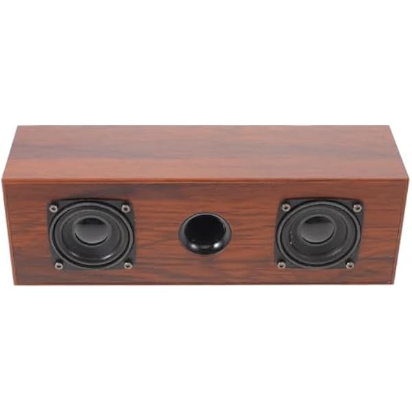 Głośnik Komputerowy Soundbar Drewniany z Przewodowym USB i Stereofoniczny Domowy Soundbar Do Laptopa i Smartfona Łatwy Montaż Kompatybilny z Urządzeniami Multimedialnymi