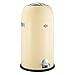 Wesco 33 L 184 631 Kickmaster Abfallsammler 33 Liter Mandel 37.5 x 37.5 x 69cm (L/B/H), Edelstahl