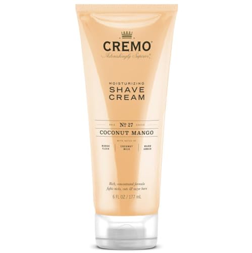Cremo Coconut Mango Moisturizing Shave Cream,