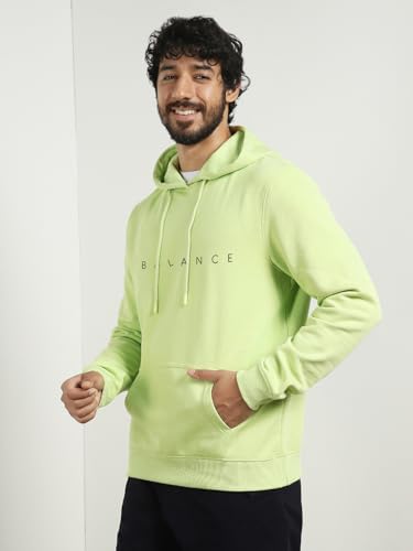 Image of Nobero Printed Hoodies for Man | 280 GSM Rich Cotton Fleece Hooded Full Sleeve Sweatshirt for Man | Stylish Casual Wear Winter Hoodies for Men