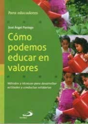 Paperback Como podemos educar en valores Book